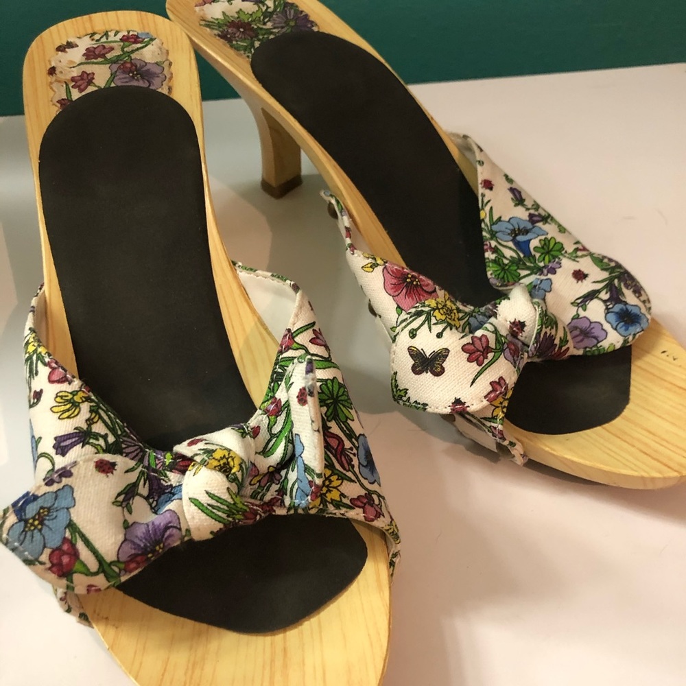 Floral bow mules - Picture 2 of 5